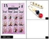 Slouch Socks Jewelry Charms #SSC007 (12PC CARD)