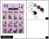 Slouch Socks Jewelry Charms #SSC008 (12PC CARD)