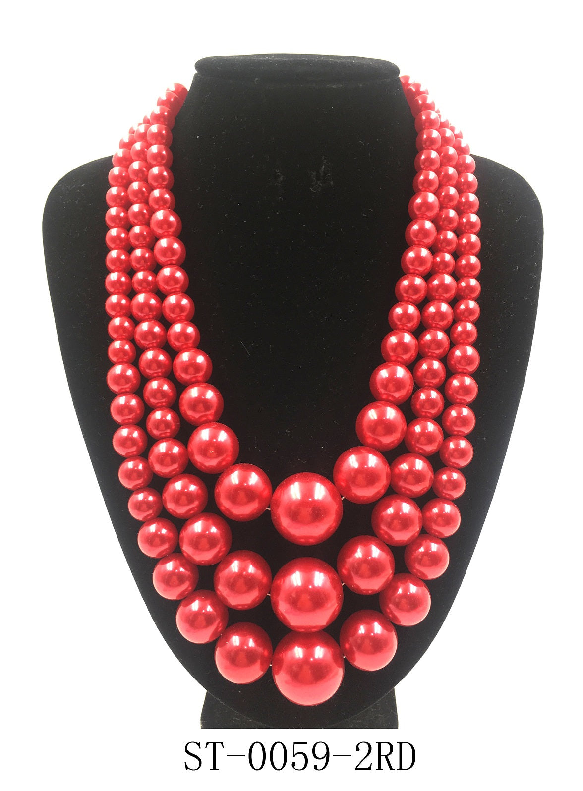 Fashion Pearl Necklace Set #ST-0059 - Multiple Colors (PC)