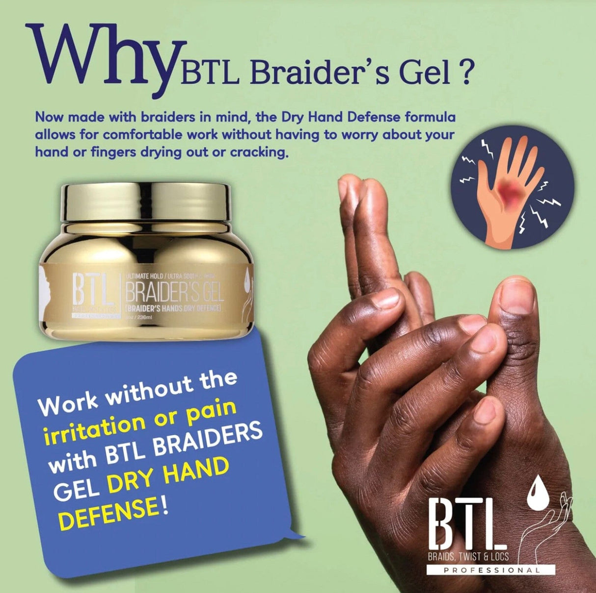 BTL Ultimate Hold Braider's Gel Gold (PC)