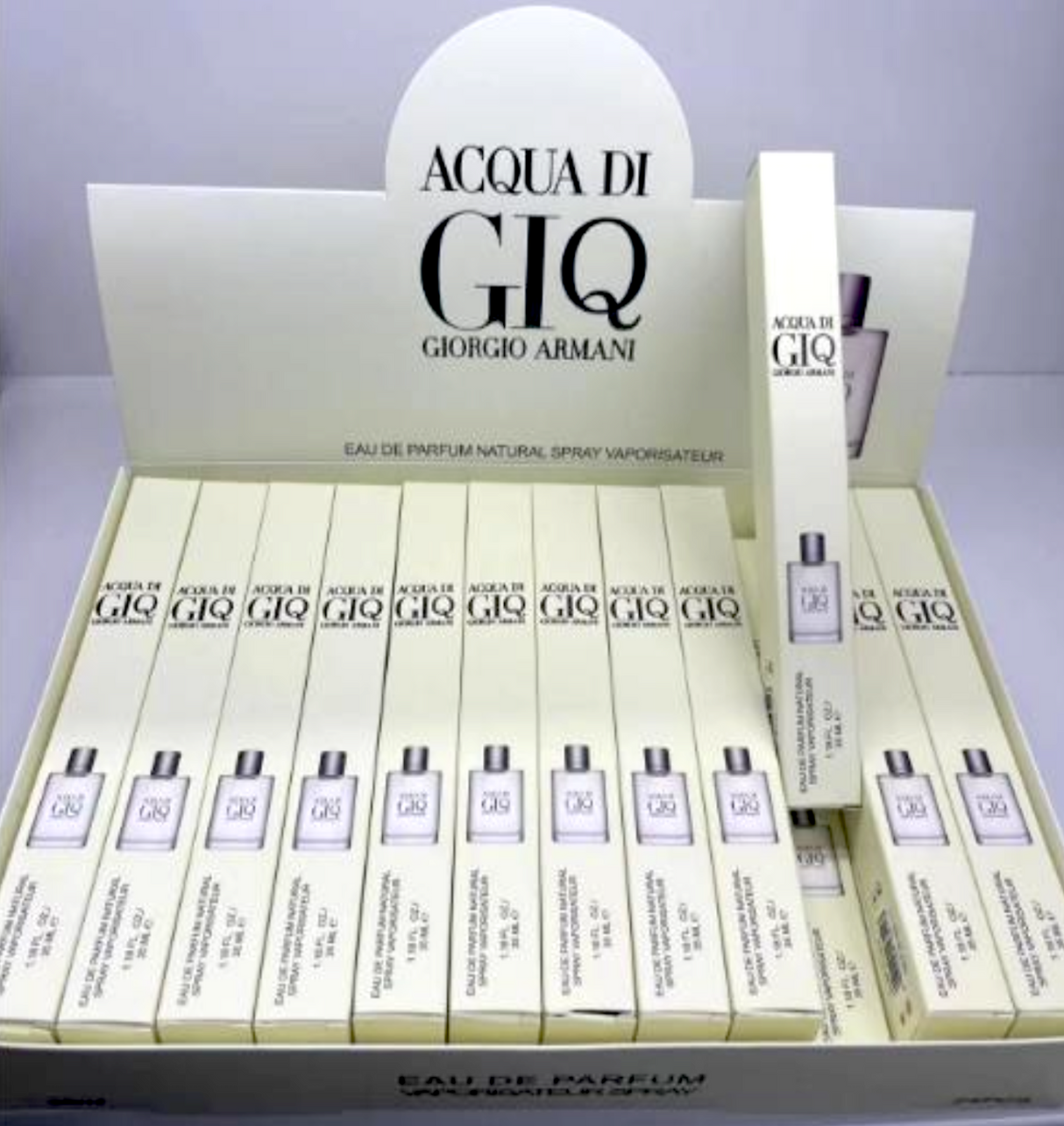Luxury Travel Size Eau De Parfum Spray 1.18oz #Acqua