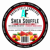 Shea Souffle Whipped And Creamy 100% Natural Shea Butter 16oz BULK SIZE (PC)