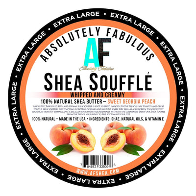Shea Souffle Whipped And Creamy 100% Natural Shea Butter 16oz BULK SIZE (PC)