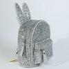 Fashion Glitter Rabbit Ear Backpack #UBP7908ASL - Silver (PC)