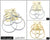 Hoop Earrings by the Dozen #UER9538G (12PC)