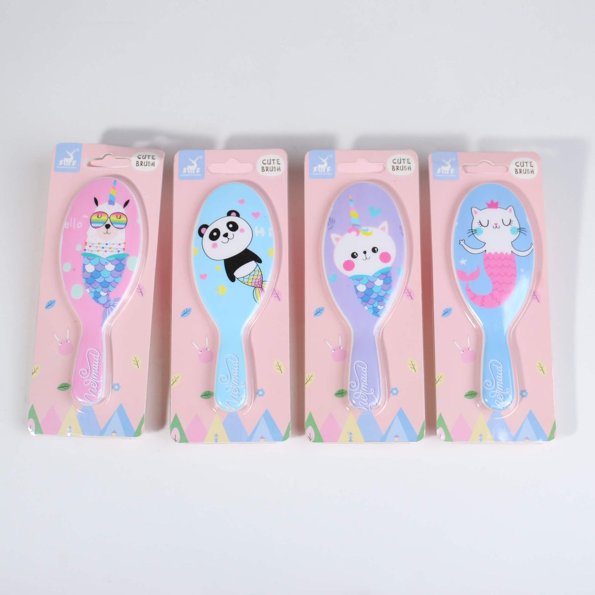 Kids Cute Hair Brush #UOT2186 (12PC)