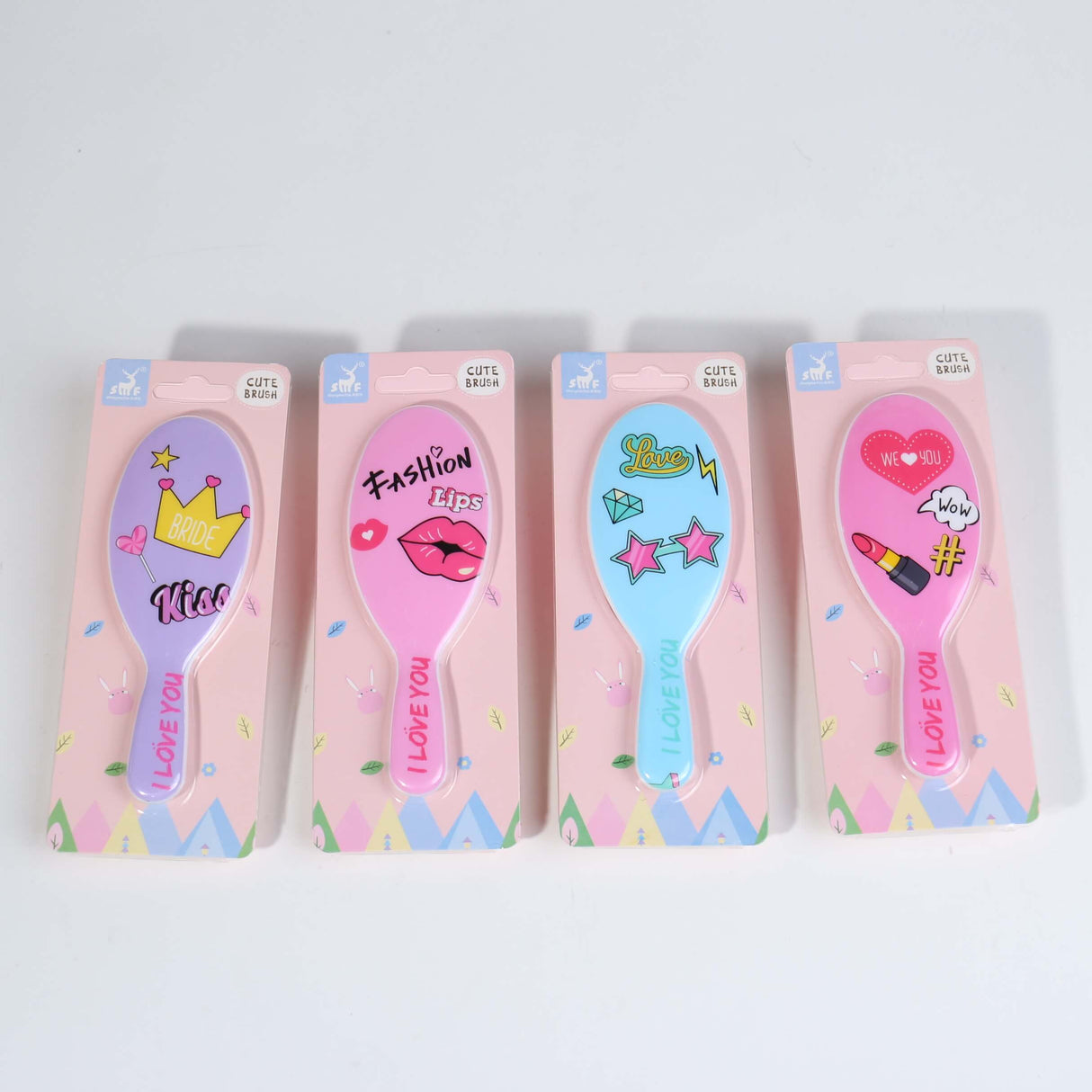 Kids Cute Hair Brush #UOT2187 (12PC)
