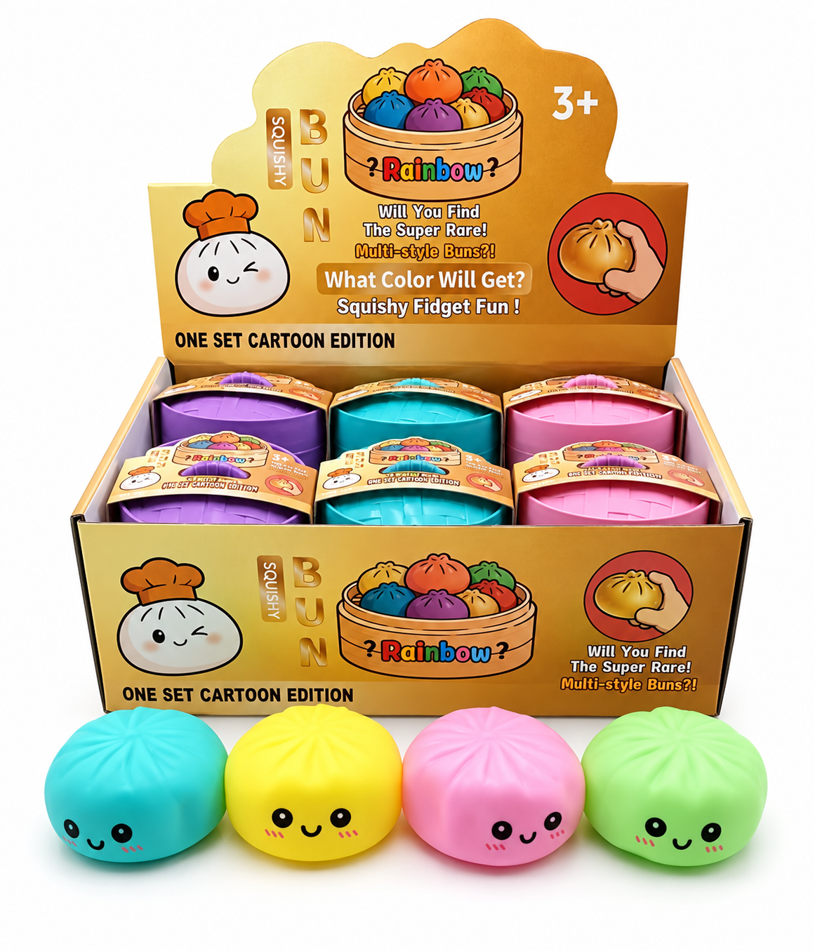 Vaseline Dumpling Squishy Toy #VSSQ-DMP (12PC)