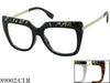 Wholesale Fashion Sunglasses #89002/CLR (12PC)