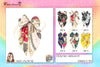 Fashion Long Strand Hairbows #SHS0135 (12PC)