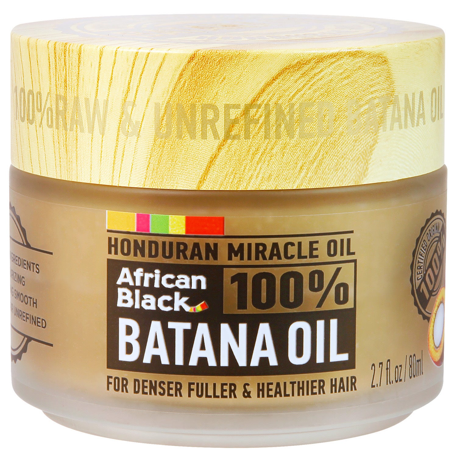 AllDay African Black 100% Batana Oil 2.7oz (PC)