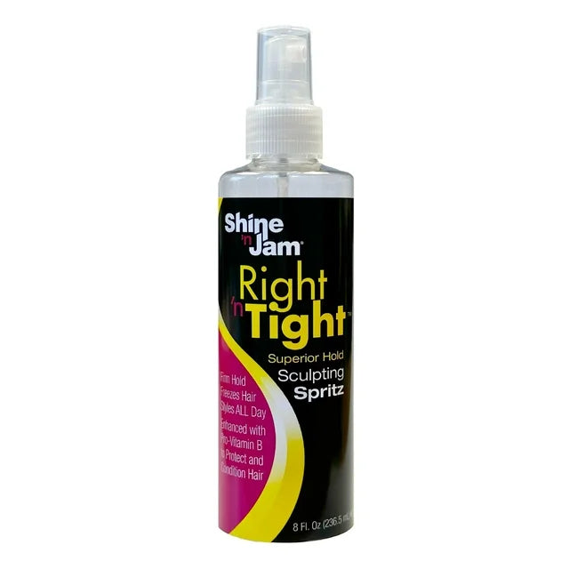 Ampro Shine n' Jam Right 'n Tight Scuplting Spritz 8oz (PC)