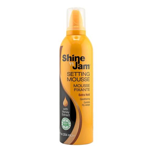 Ampro Shine N' Jam Honey Extract Setting Mousse Extra Hold 12oz (PC)