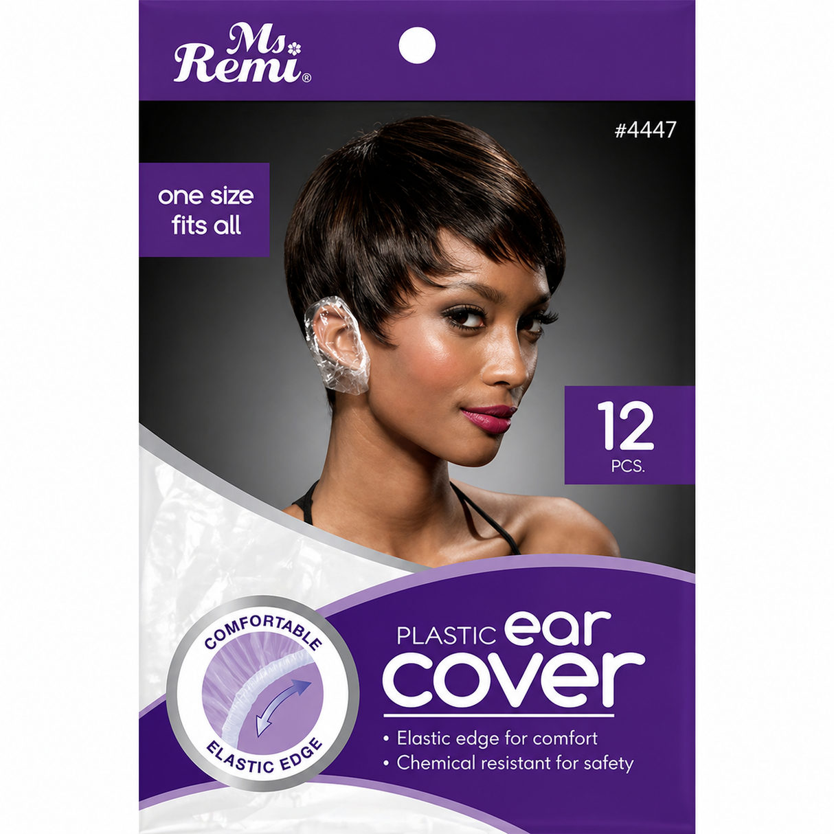 #4447 Ms. Remi 12PCS Plastic Ear Cover (12PC)