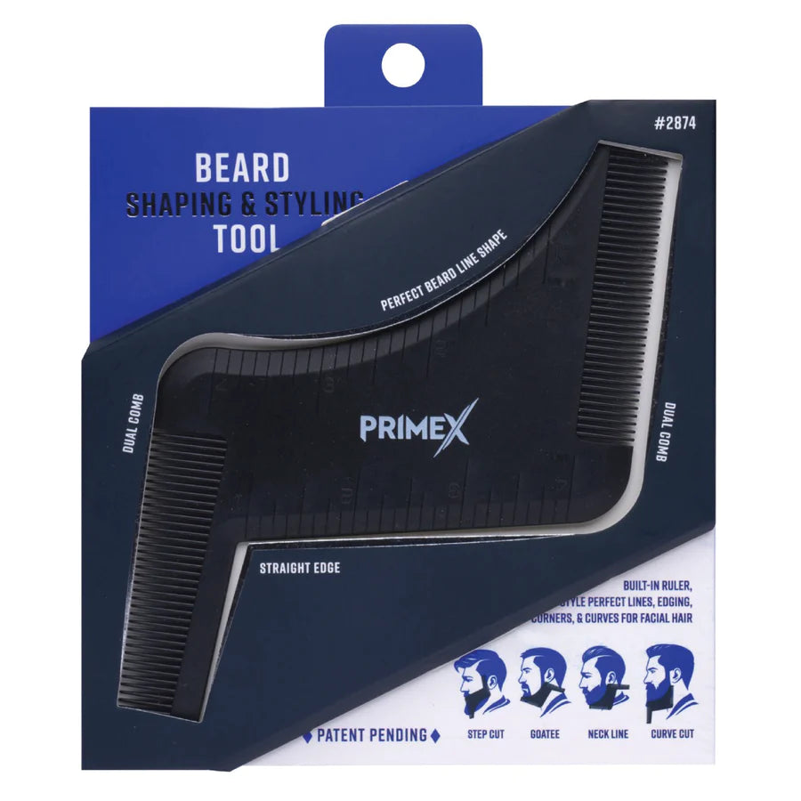 #2874 Annie PrimeX Beard Shaping & Styling Tool (12PC)