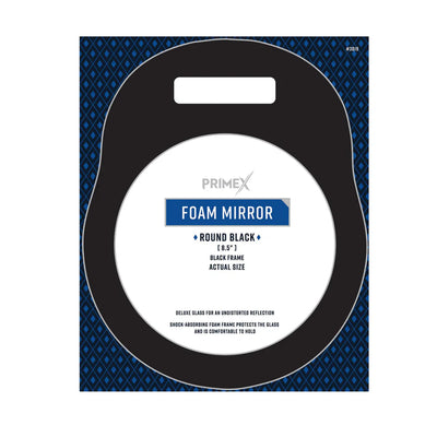 #3019 PrimeX Foam Round Mirror (PC)