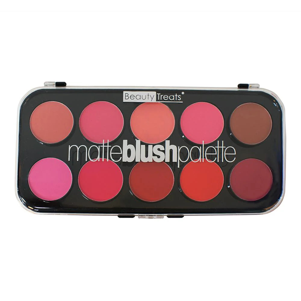 Beauty Treat Matte Blush Palette #358 (6PC)