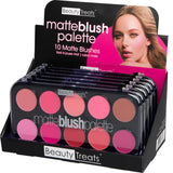 Beauty Treat Matte Blush Palette #358 (6PC)