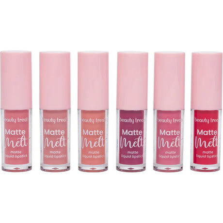 Beauty Treats Matte Melt Liquid Lipstick #537 (24PC)