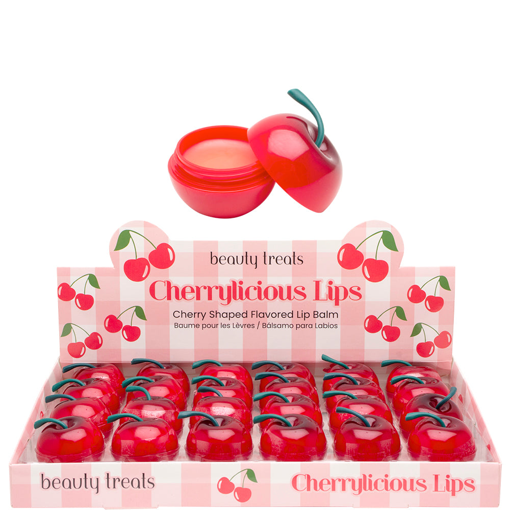 Beauty Treat Cherrylicious Lip Balm #602 (24PC)
