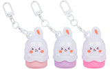 Beauty Treat Bunny Lip Balm Keychain #671 (24PC)