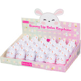 Beauty Treat Bunny Lip Balm Keychain #671 (24PC)