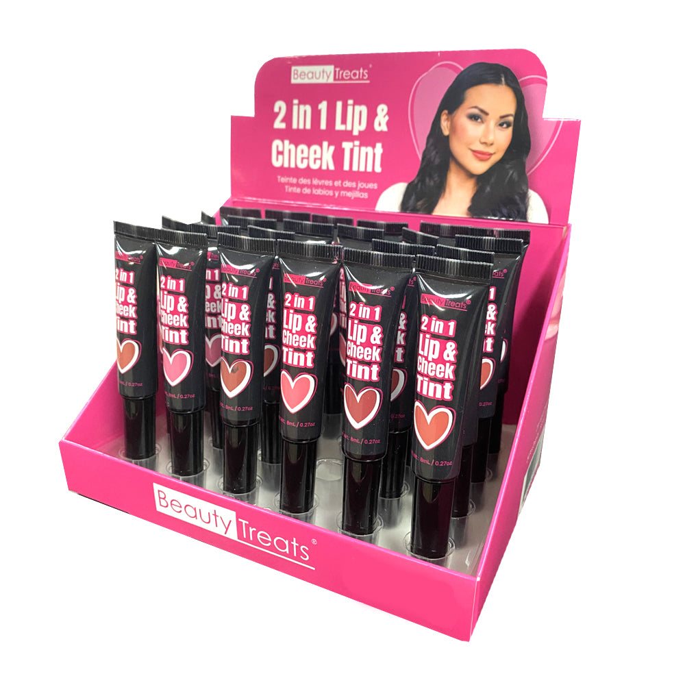 Beauty Treat 2 in 1 Lip & Cheek Tint #552 (24PC)