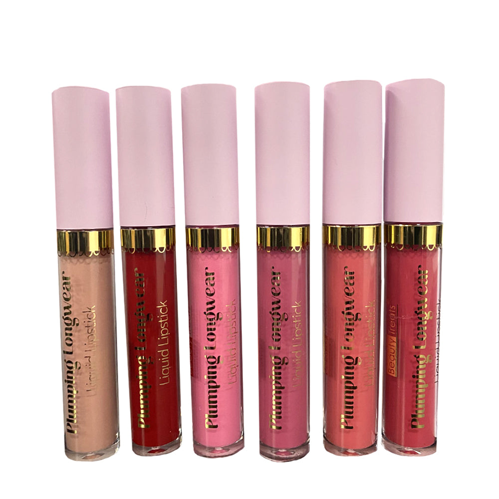 Beauty Treat Long Wear Plumping Lipstick #565 (24PC)