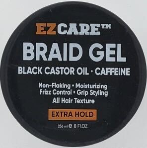 EZCARE Braid Gel Extra Hold 8oz (PC)