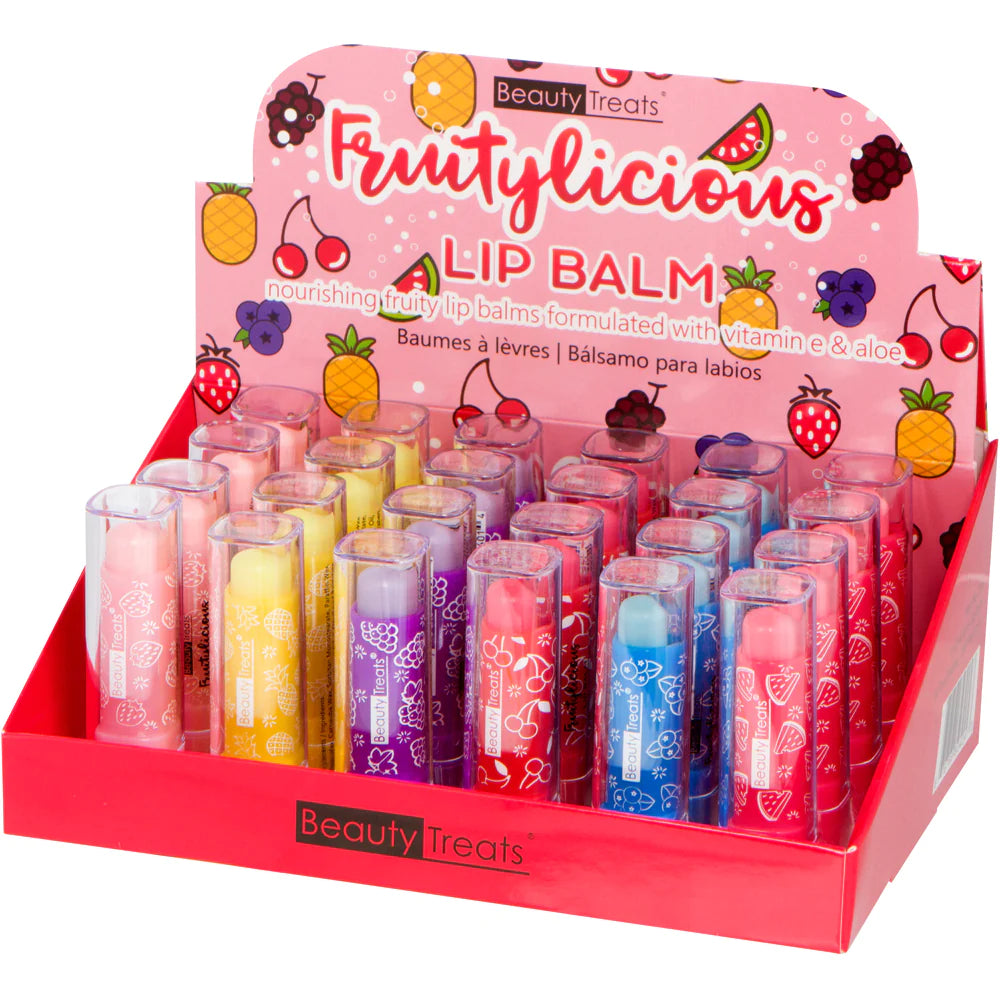 Beauty Treat Fruitylicious Lip Balm #504 (24PC)