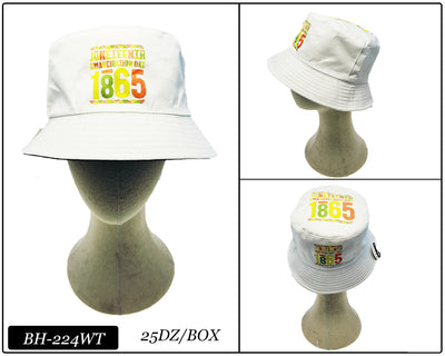 Fashion Juneteenth Bucket Hats (PC) - Multiple Styles