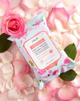 Cala Rose Water Makeup Remover Cleansing Tissues #67015 (6PC)