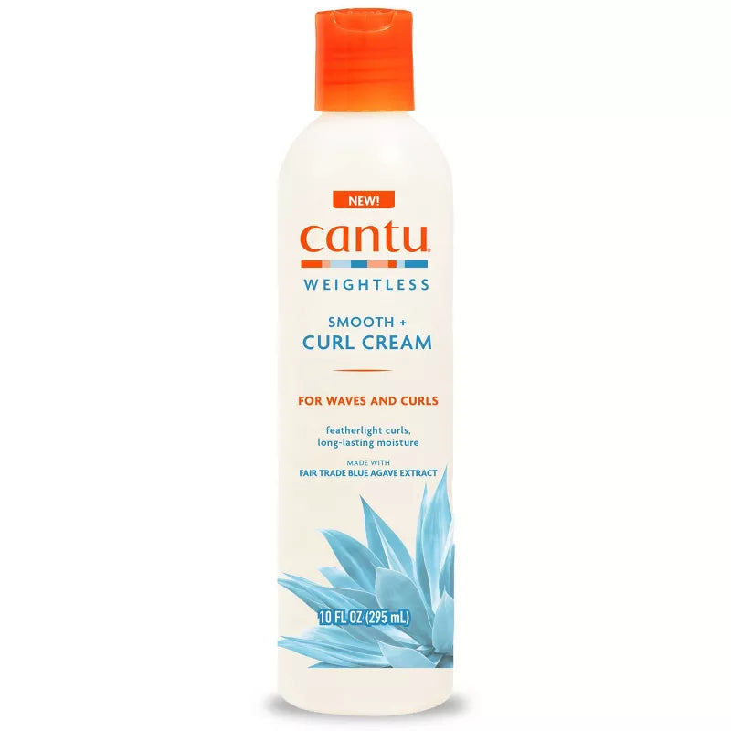 Cantu Weightless Smooth + Curl Enhancer Cream 10oz (PC)