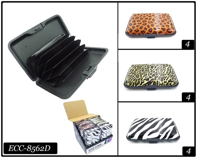 Plastic Card Holder Hard Case #ECC8562D (12PC)