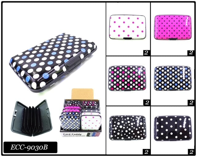 Plastic Card Holder Hard Case #ECC9030B (12PC)