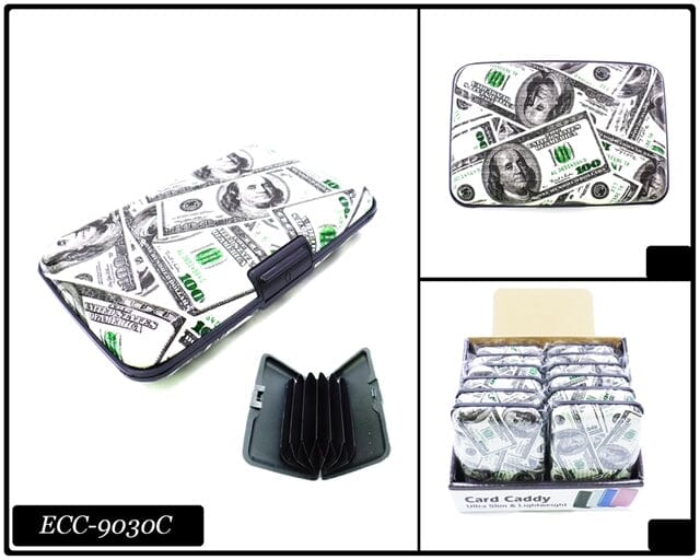 Plastic Card Holder Hard Case #ECC9030C (12PC)