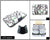 Plastic Card Holder Hard Case #ECC - Multiple Designs (12PC)