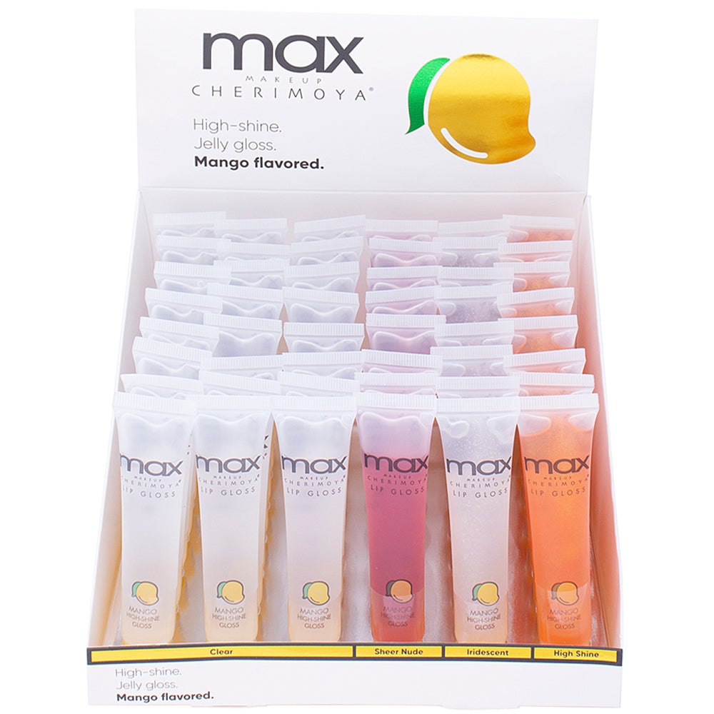 Max Cherimoya Lip Gloss - Multiple Scents (48PC)