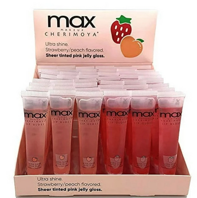 Max Cherimoya Lip Gloss - Multiple Scents (48PC)