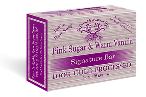 Signature 100% Cold Processed Raw Butter Soap 6oz (PC)