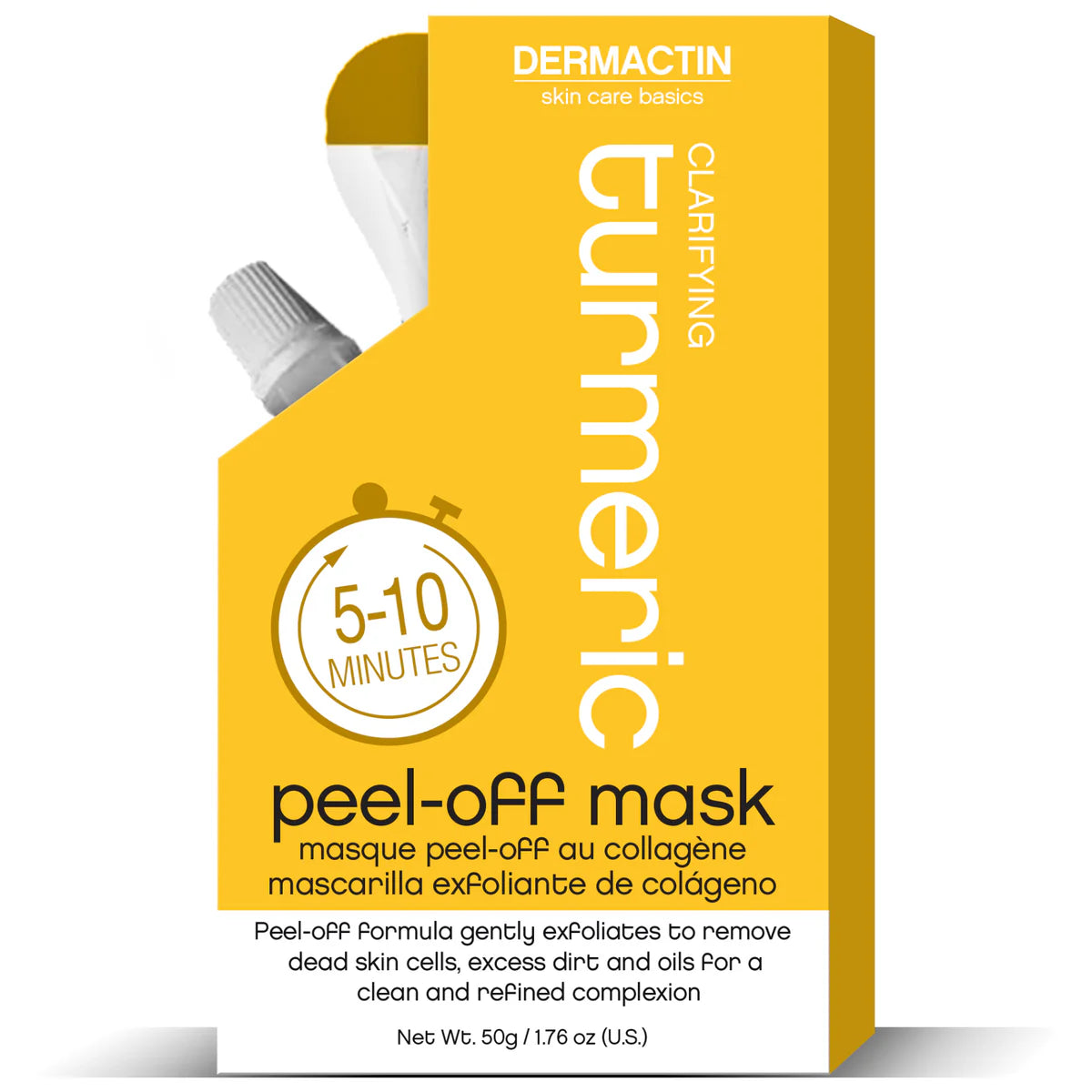 Dermactin Clarifying Turmeric Peel-off Mask 1.76oz (PC)