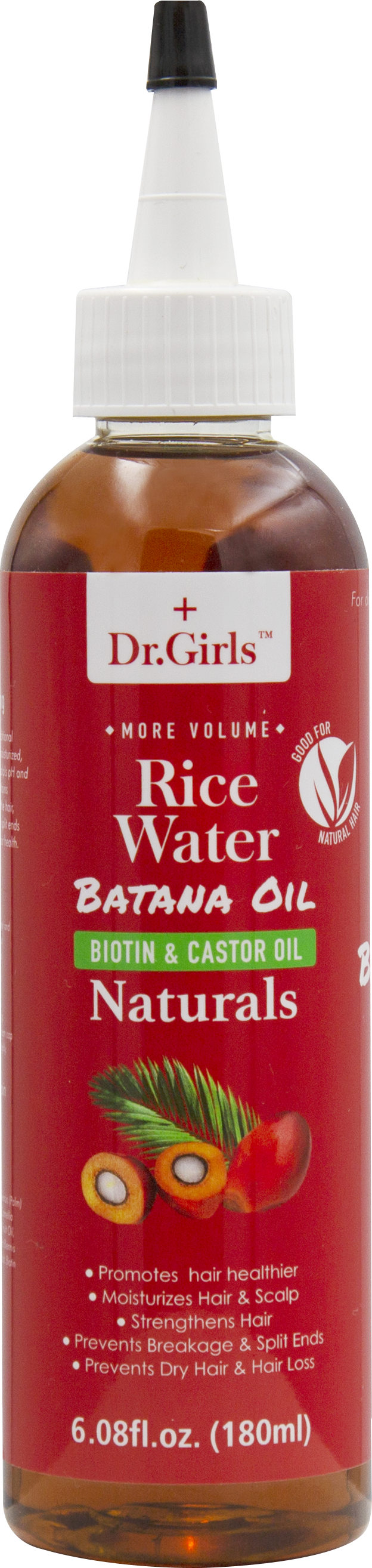 Dr.Girls Rice Water Thickening Growth Oil 6oz (PC)