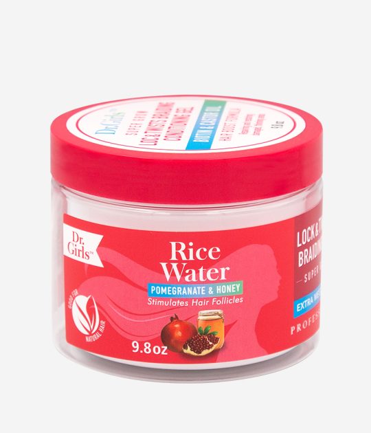 Dr.Girls Super Grow Loc & Twists Braiding Conditioning Gel 9.8oz - Pomegranate (PC)