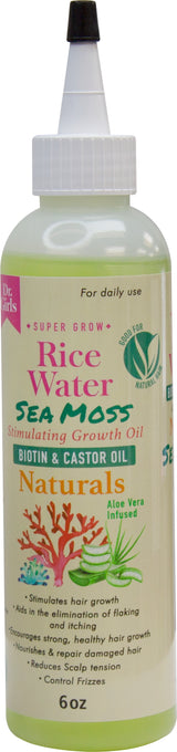 Dr.Girls Rice Water Thickening Growth Oil 6oz (PC)