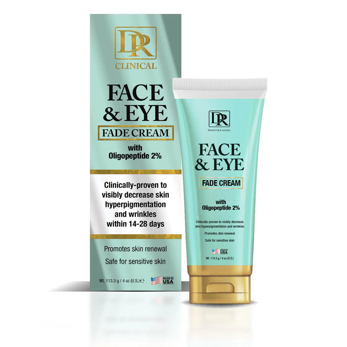 Daggett & Ramsdell Face and Eye Fade Cream w/ Oligopeptide 2% 4oz (PC)