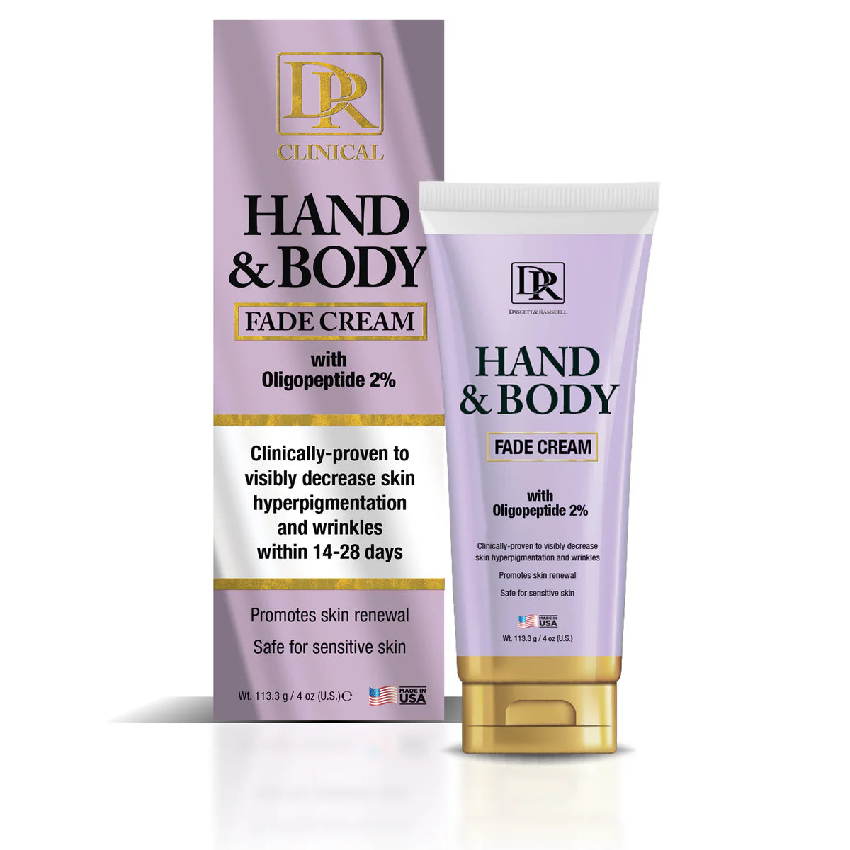 Daggett & Ramsdell Hand and Body Fade Cream w/ Oligopeptide 2% 4oz (PC)