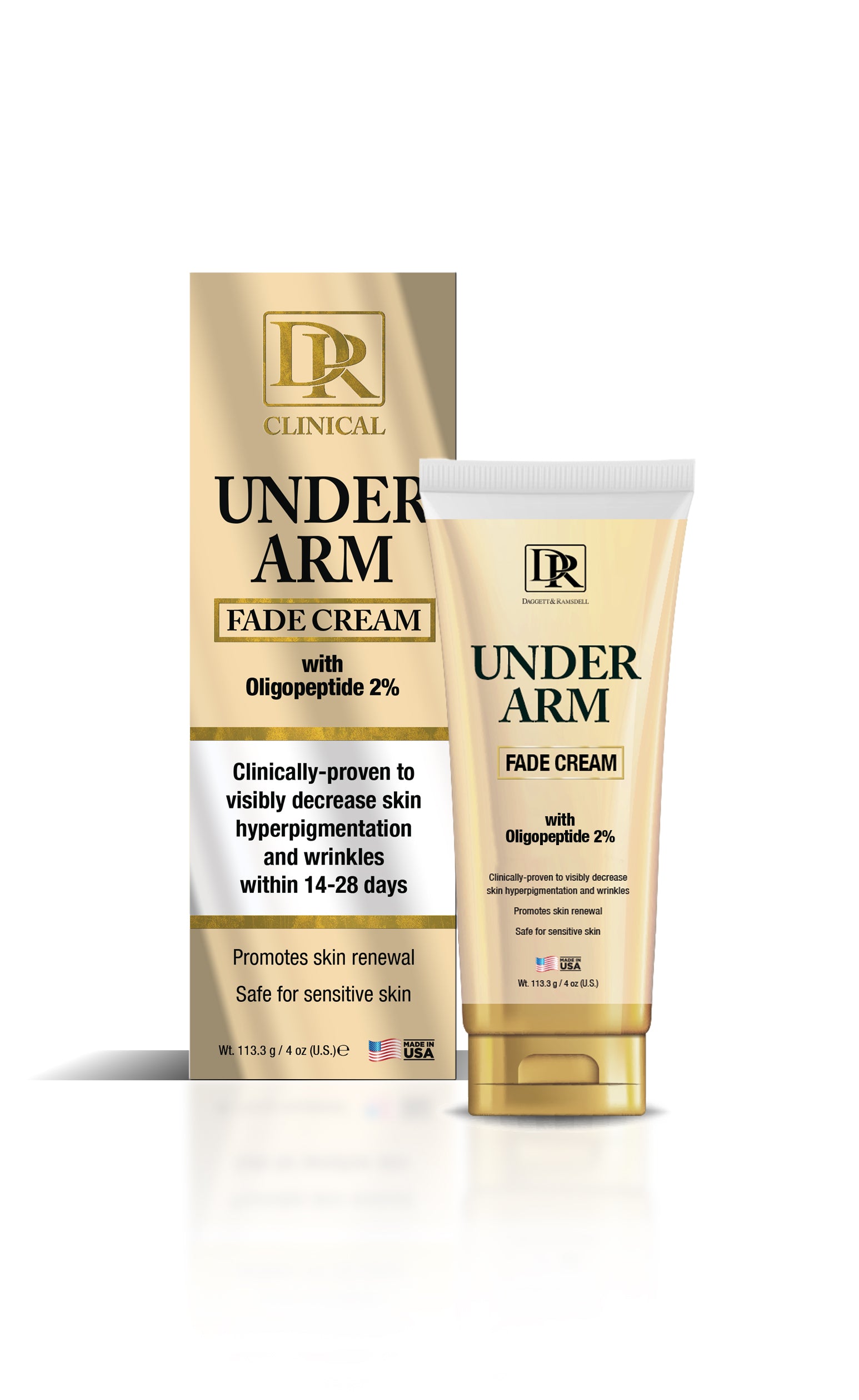 Daggett & Ramsdell Under Arm Fade Cream w/ Oligopeptide 2% 4oz (PC)
