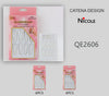 Design Fake Nails #QE2606 (12PC)