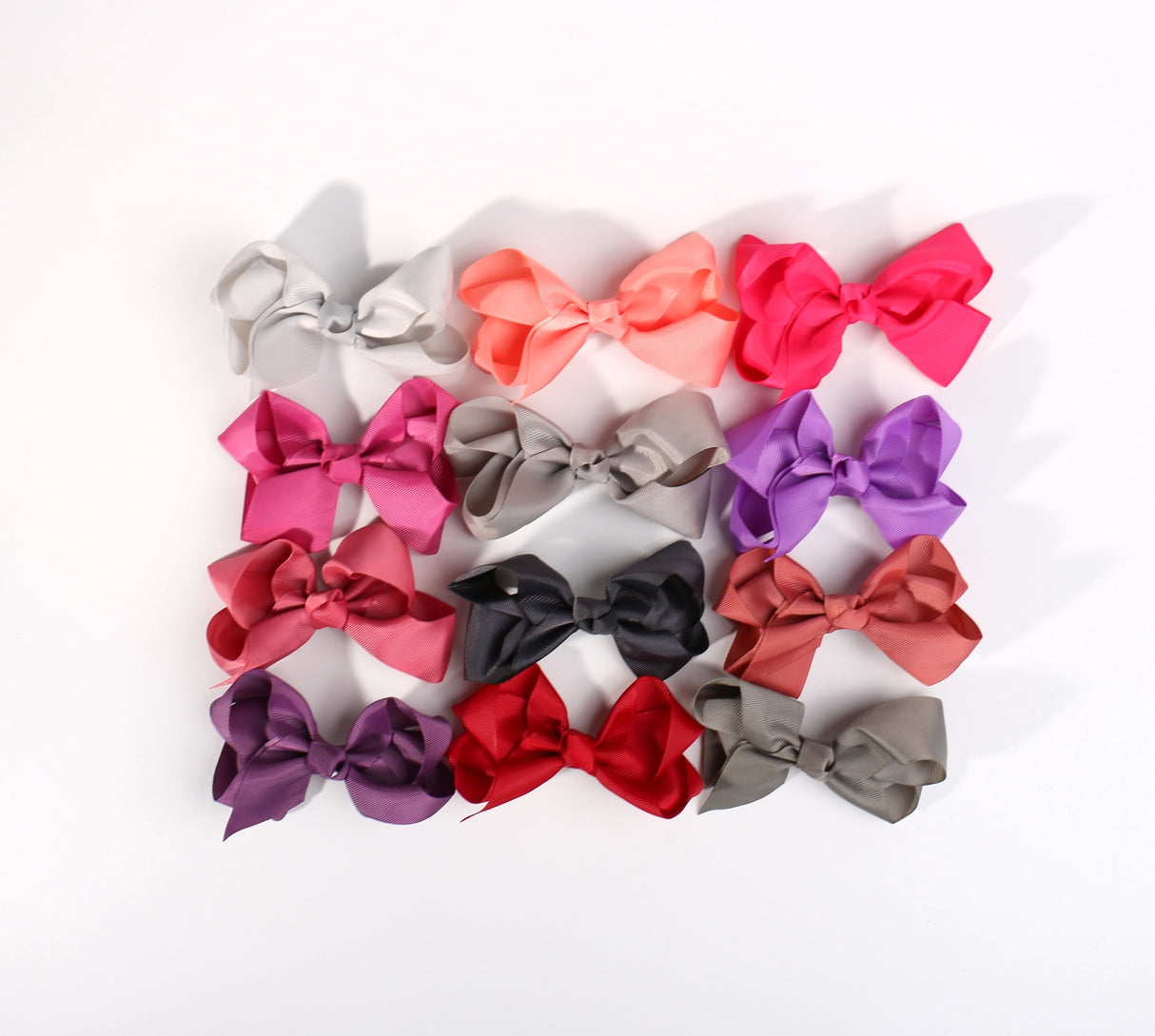 SMALL HAIRBOW VELVET MIX #ELC1364.3 (24PC)