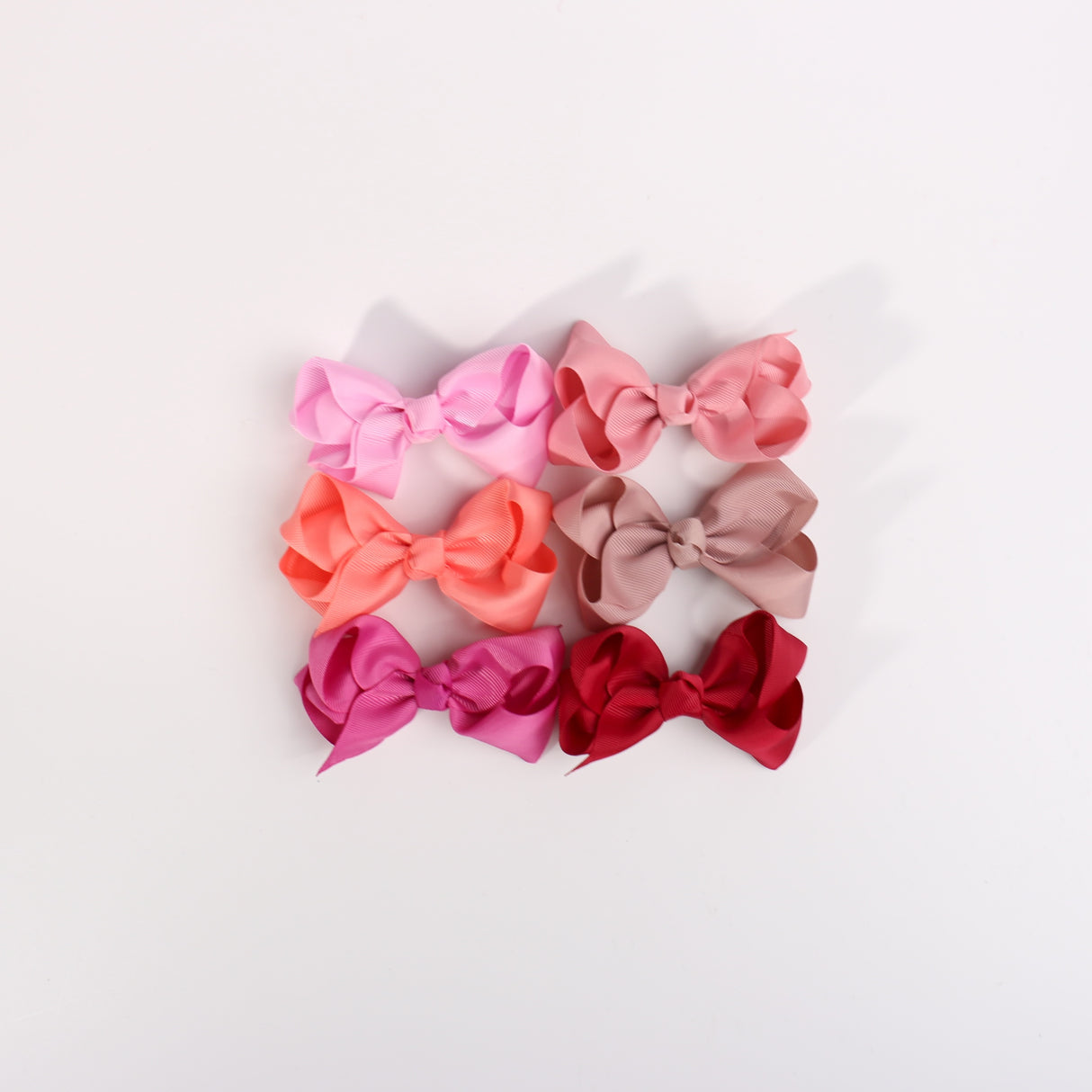 SMALL HAIRBOW PINK MIX #ELC1364CR6 (24PC)